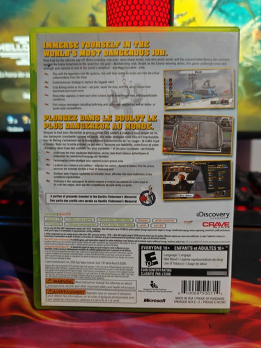 Deadliest Catch Sea Of Chaos Xbox 360 (Reacondicionado)