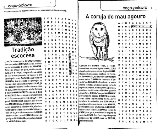 Caça Palavras Livro N34 Fácil Coquetel