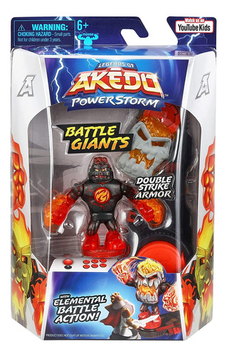 Volcrag Legends Of Akedo Power Storm Battle Giants