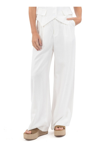 Pantalón De Vestir Casual Para Dama Quarry Corte Recto