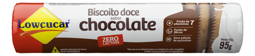 Biscoito Lowçucar Biscoito Doce de chocolate 95 g