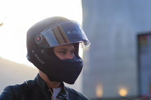 Capacete fechado Ls2 Vector Il Solid 2 Capacete preto fosco tamanho L