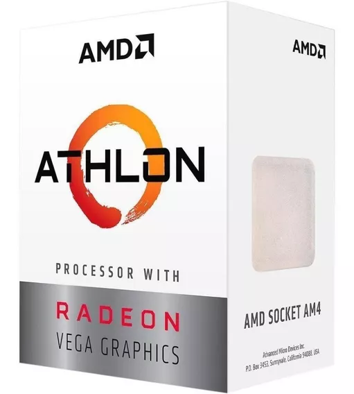Procesador Amd Athlon 3000g 3.5ghz + Radeon Vega 3 Am4