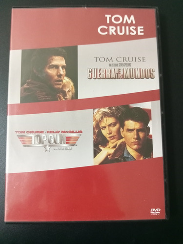 Dvd Top Gun Y La Guerra De Los Mundos Con Tom Cruise (2dvds)