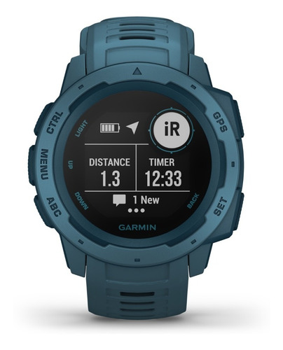 Garmin Instinct Azul Marinho + Nota Fiscal + Garantia