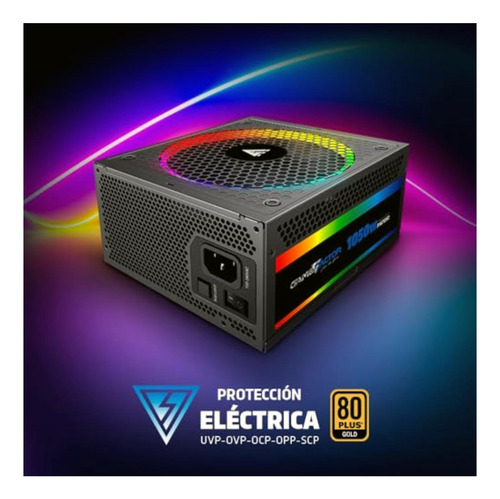 Game Factor Psg1050 Fuente De Poder Gaming 1050w Compatible