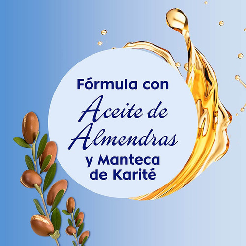 Crema Corporal Cuidado Intensivo Aceite De Almendras 75 Ml Almendras