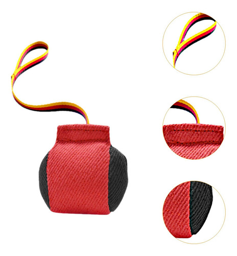 Toy De Remolcador De Perros Juguete Interactivo, Rojo Negro