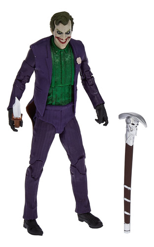 Figura De Acción Mcfarlane Toys Mortal Kombat The Joker 7