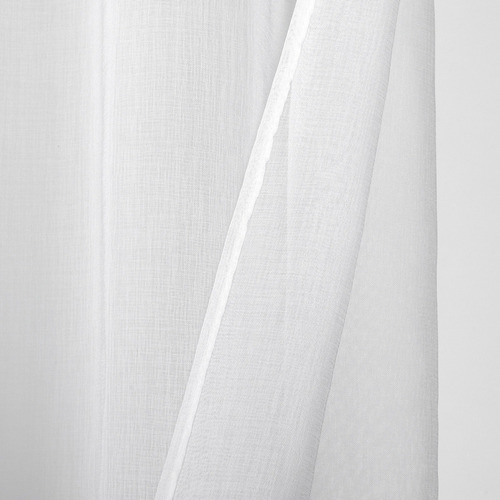 X Cortina Decorativa 2 Piezas Traslucida 132 X 213 Cm