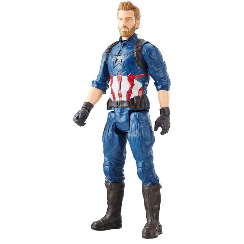 Titan Hero Figura Captain America 12 Pulgadas
