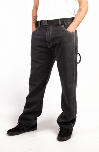 Imagen 4 de 5 de Pantalón Woodoo German's Carpintero - Negro