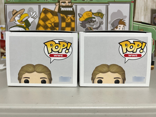 Funko Pop! Wwe Million Dollar Man Ted Dibiase 124 Chase Set