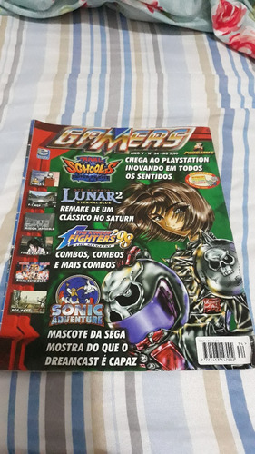 Revista Videogame Sonic Nintendo64 Playstation Sega Mega