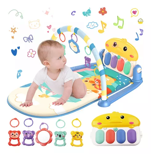 Gimnasio Tapete Actividades Para Bebé Piano Multifuncional