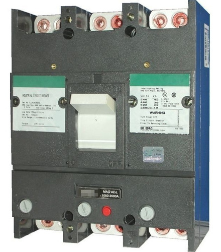 Breaker Trifasico 3x500 Amps Tjk636500 General Electric