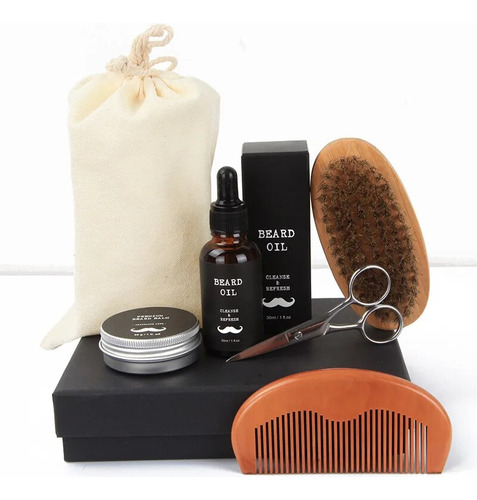 Kit De Recorte De Barba, Conjunto Completo De Herramientas Y