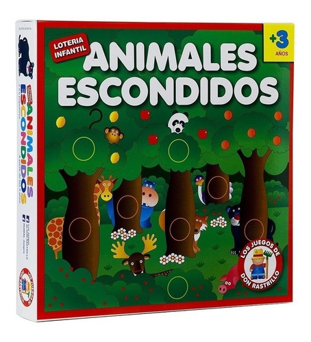 Juego De Mesa Animales Escondidos Ruibal 0467