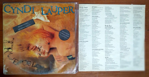 Cyndi Lauper True Colors 1986 Disco Lp Vinilo Brasil