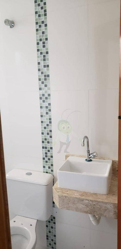 Cobertura Com 2 Dormitórios À Venda, 104 M² Por R$ 390.000,00 - Vila Curuçá - Santo André/sp - Co0353