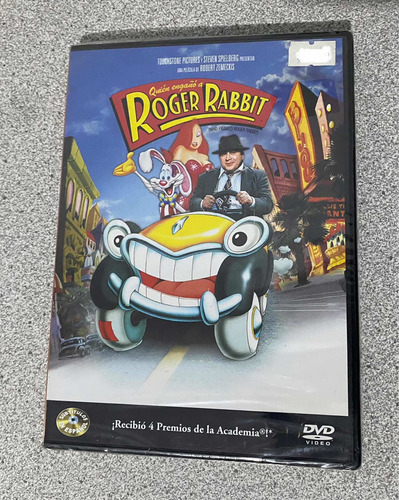 Roger Rabbit Pelicula Original Dvd Disney Latino Region 4