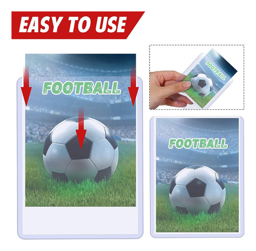 Fundas Duras Para Tarjetas De Pvc, Soporte Para Tarjetas Com