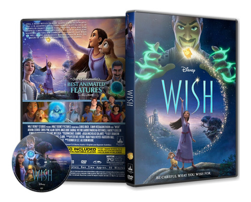 Wish El Poder De Los Deseos- Dvd Latino Inglés -subt Español