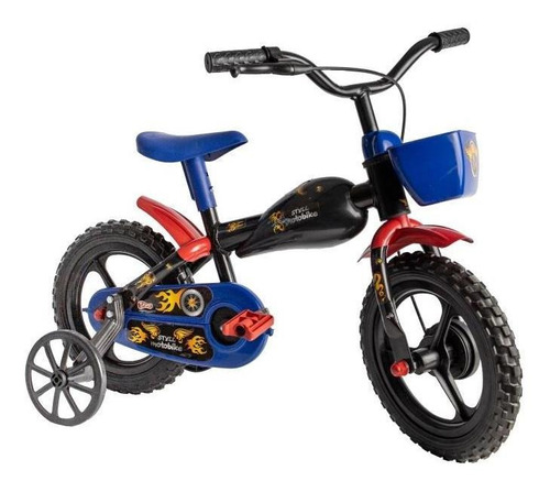 Bicicleta Infantil Aro 12 Moto Bike - Styll