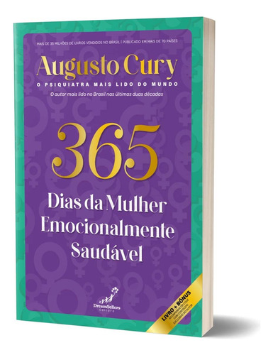 365 Dias Da Mulher Emocionalmente Saudavel - Cury, Augusto