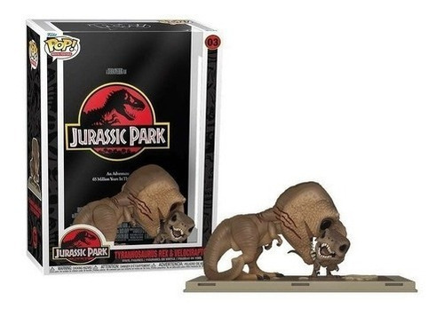 Funko Pop Jurassic Park T-rex Vs Velociraptor