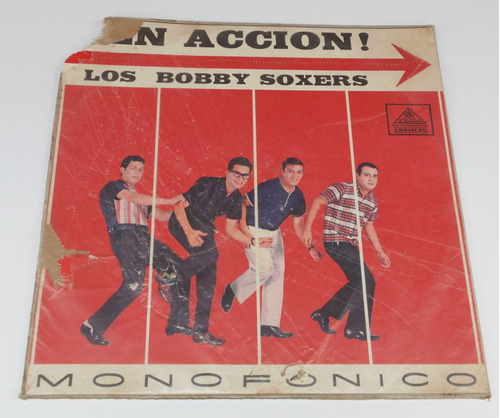 Los Bobby Soxers En Accion Monofonico Lp Vinilo Acetato 