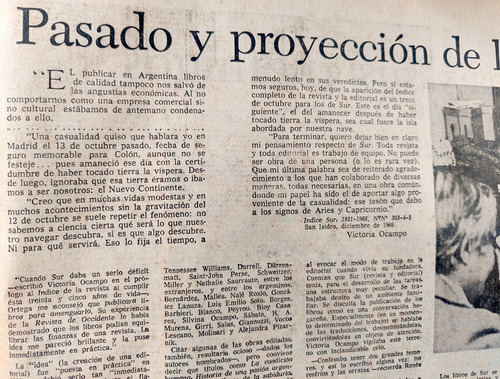 Futuro De La Editorial Sur 1979 El Gran Teatro Mujica Lainez (Usado)
