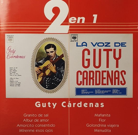 Cd Guty Cardenas + 2 En 1 + Granito De Sal + Chulos Ojos | MercadoLibre