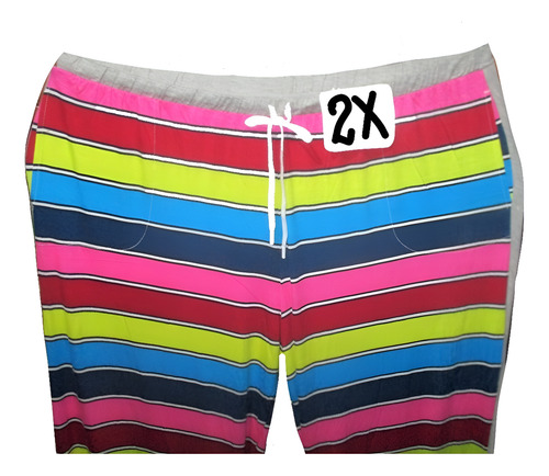 Pantalon Pijama Franjas Colores 2x (42/44) Secret Treasures