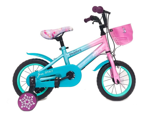 Bicicleta Rodado 12 Infantil Tipo Retro De Disney Personajes