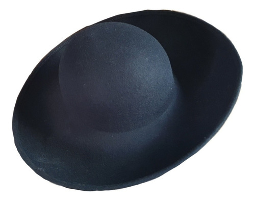 Imagen 3 de 3 de Sombrero Mujer Fieltro 100% Lana Importados Usa.copa Redonda