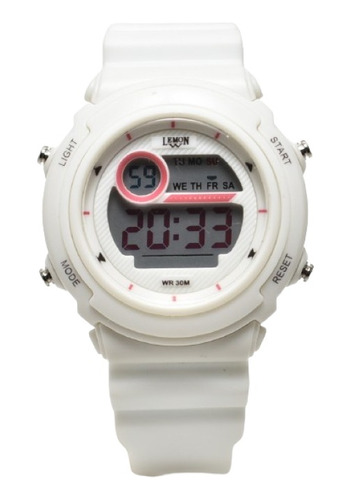 Reloj Lemon  Dl8565116 Cronometro Alarma Luz El Timer 30m Wr