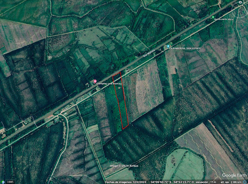 Quinta De 7,6 Hectáreas Con Acceso Terrestre Y Fluvial, Con Cabaña Y Deck.