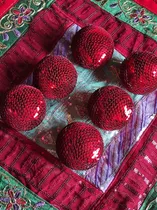 Comprar Artículos Navideños 6 Unidades Bambalinas En Lentejuelas