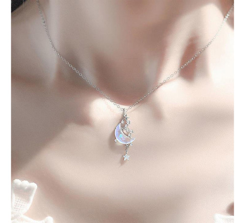 Xc Collar Con Colgante De Borla Galaxia A La Moda Mujer