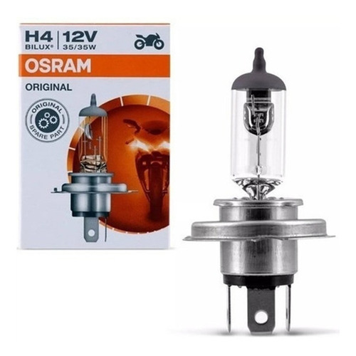 Lampara Osram Moto H4 33/55w 62186 P43t Original