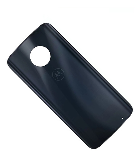 Tampa Traseira Vidro Moto G6 Plus Xt1926 Índigo Azul Escuro