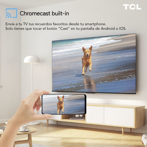 Imagen 5 de 12 de Led 43 Tcl 43p635 4k Hdr Smart Tv Google Tv