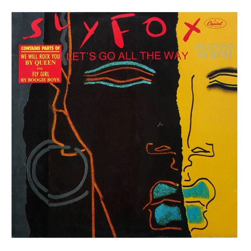 Sly Fox - Let's Go All The Way | 12  Maxi Single Vinilo Usad
