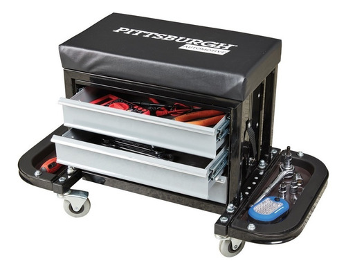 Asiento Para Mecanico Con Ruedas, No Incl Herramienta