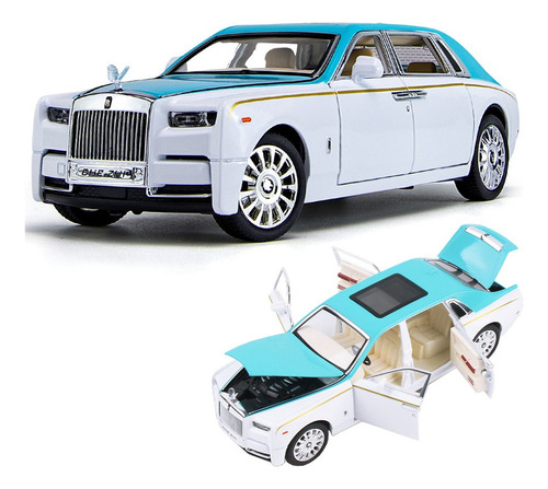 Rolls Royce Phantom Techo Estrellas Miniatura Metal Coche