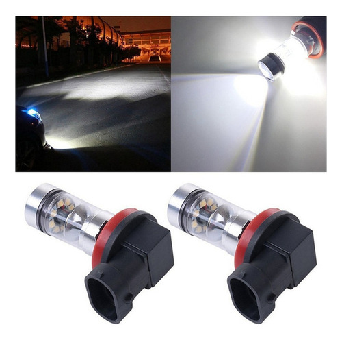 Lk Luz De Neblina Led Automática H11 H8 100w 20led Win