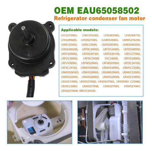 Motor De Ventilador De Condensador De Refrigerador Para LG A