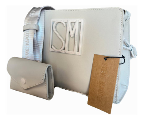 Steve Madden Bgigi Bolsa Cross Body Con Tarjetero Original