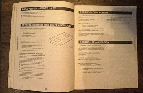 Imagen 3 de 6 de Manual De Isntruccion De Uso Sanyo Vwm - 360